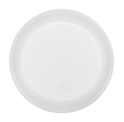 Тарелка десертная одноразовая пластиковая Ø165 мм PS "Супер" Белая 100 шт/уп 11348883 фото