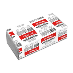 Полотенце бумажное Optimum серое V-стекл., 160 шт/уп. (25 уп./ящик) 11947396    фото