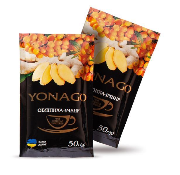 Концентрат напитка жидкий Чай Облепиха-Малина YONAGO, 50г 11947137    фото