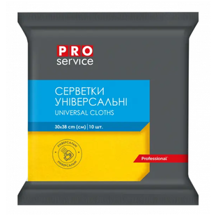 Універсальні віскозні серветки PRO Service розміром 30&times;38 см 10054579 фото