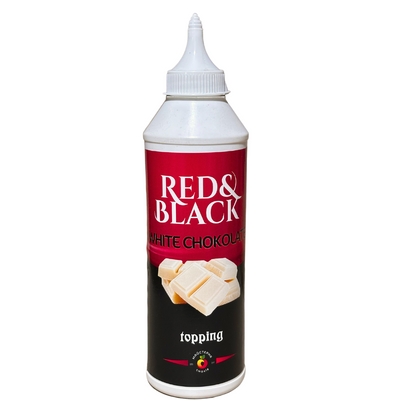 Топпинг ТМ "Red & Black" Белый шоколад 0,6 кг 10305359 фото