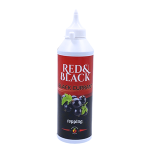 Топпинг ТМ "Red & Black" Черная смородина 0,6 кг 10305376 фото